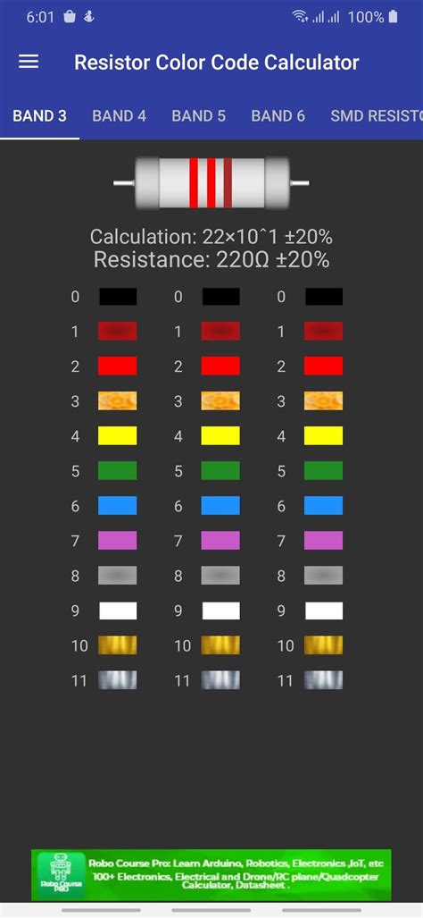 Resistor Color Code Calculator Apk For Android Download