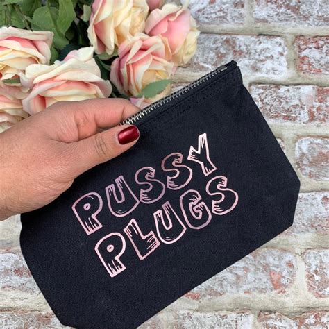 Pussy Plugs Tampon Bag Period Pouch Sanitary Holder Etsy Uk