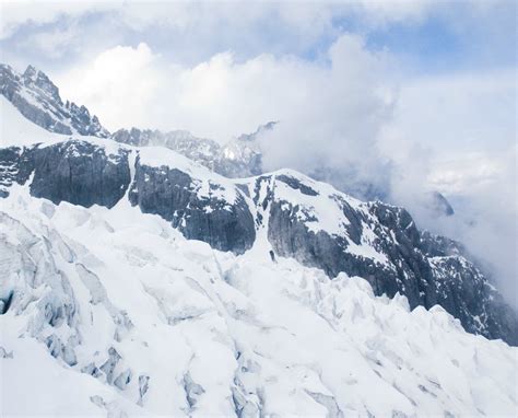 The Jiaozi Snow Mountain In Kunming Yunnan