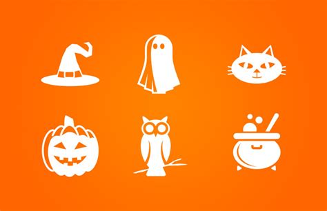 Halloween Vector Icons — Medialoot