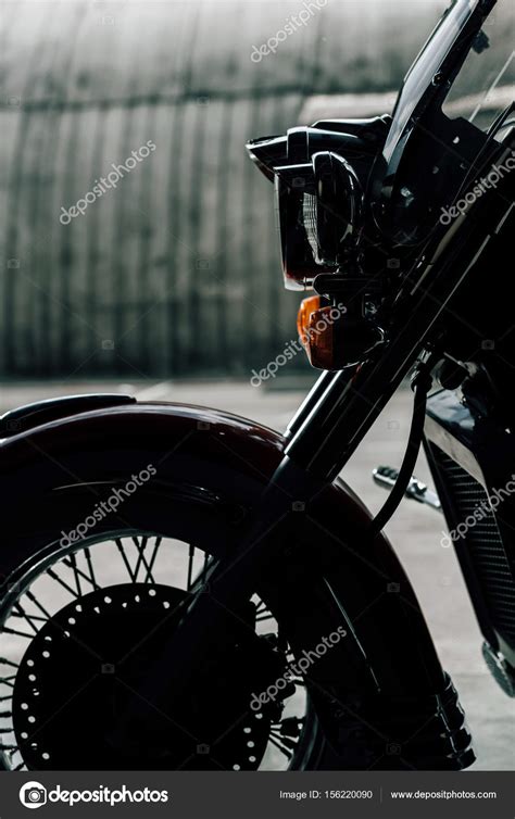 Motorbike Parked On Pavement — Stock Photo © Arturverkhovetskiy 156220090