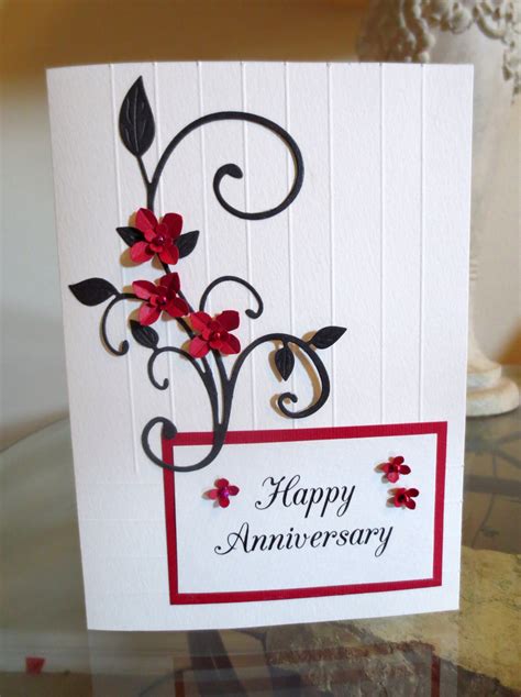 handmade greeting cards designs for anniversary