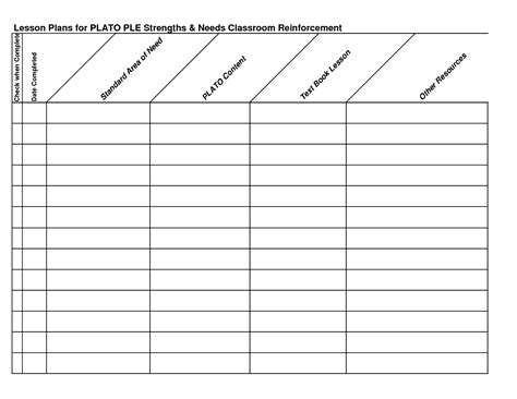 Prepare to be schooled weekly and monthly teacher planner | academic year lesson plan and record book (july. 6 Best Images of Printable Lesson Plan Book Templates ...