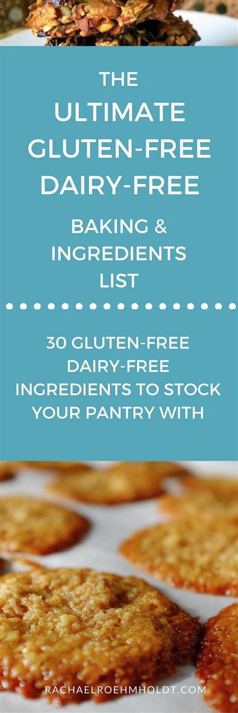 Our facility now uses nuts in certain products. The Ultimate Gluten-free Dairy-free Baking Food List ...