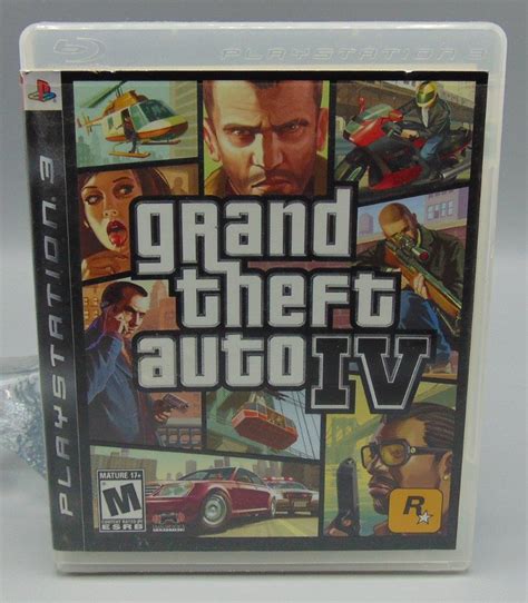 Grand Theft Auto Iv Sony Playstation 3 2008 Ps3 Kcs Attic