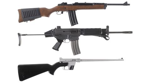Three Semi Automatic Rifles Rock Island Auction