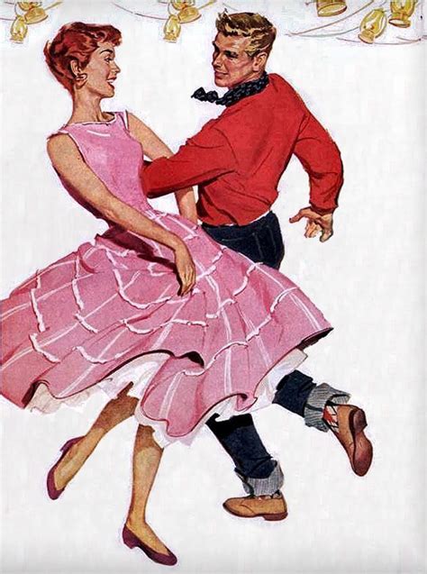 Pin By Alma On Couples Parejas Dancing Drawings Vintage Dance