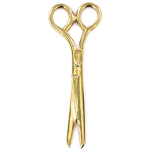 Pinmarts Gold Scissors Hair Stylist Salon Lapel Pin Cg110t80uel