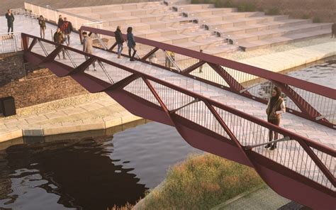 New Pedestrian Bridge Given Go Ahead At Londons Kings Cross Design