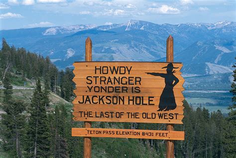 Welcome To Jackson Hole Sign Jackson Hole Wyoming Sign Flickr