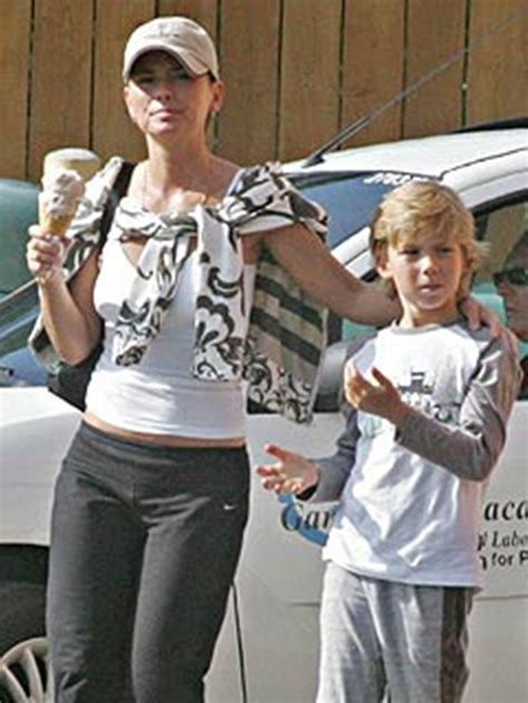 He holds a canadain nationality and is of white ethnicity. Shania Twain and her son Eja(12) | Shania twain son ...