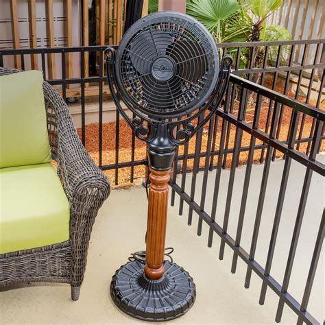 Antique Pedestal Fan For Retro Designe Outdoor Fans Patio Patio Fan