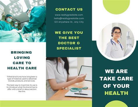 11 Beautiful Medical Brochure Templates And Examples Publuu