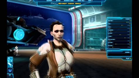 Star Wars The Old Republic Character Creation Republic Youtube