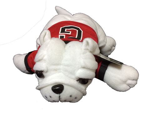 Plushland University Of Georgia Bulldog Plush Stuffed Toy With Music