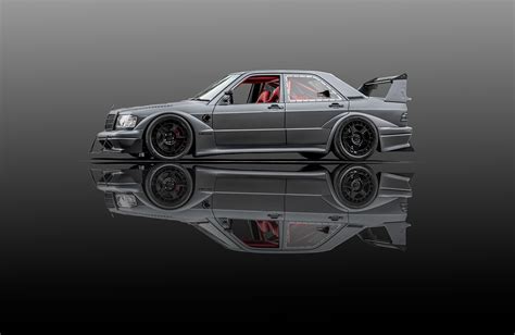 The Evil Evo Mercedes 190e On Behance