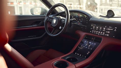 Porsche Taycan Turbo S Cross Turismo 2021 5K Interior Wallpaper | HD