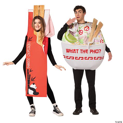 Pho And Chopsticks Couples Costumes Oriental Trading