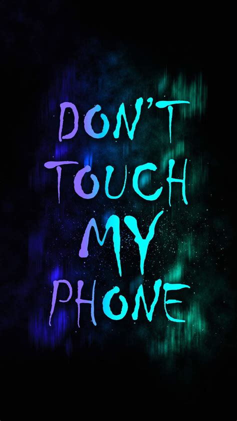 Cập Nhật Hơn 51 Về Hình Nền Dont Touch My Phone Mới Nhất Vn