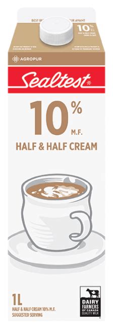 Half And Half Cream 10 Sealtest