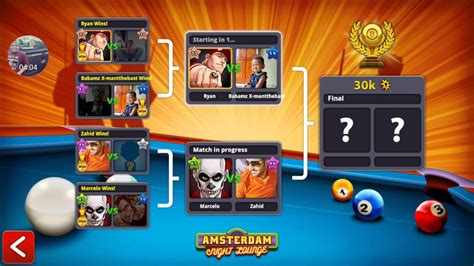 Sistem level 8 ball pool berarti anda selalu menghadapi tantangan. 8 Ball pool tournament - YouTube