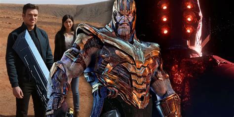 Pourquoi Marvels Eternals Na Pas Combattu Thanos Dans Avengers