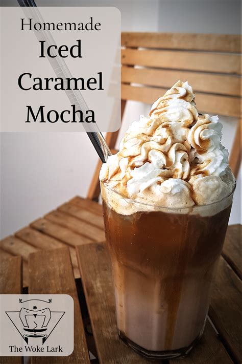 Stir creamer and caramel syrup into hot coffee. How to make a Delicious Caramel Frappuccino at Home in ...