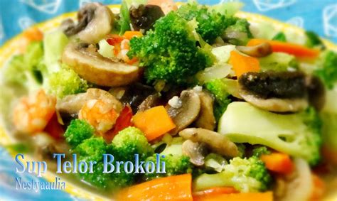 Cara sederhana ini, pun dapat membuat daging ayam menjadi empuk dan tidak kering. Resep Sup Telur Brokoli - Resep Masakan Indonesia