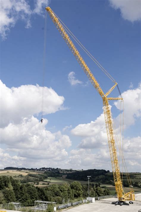 Liebherr Lr 1500 500 Ton Crawler Crane Specification And Features