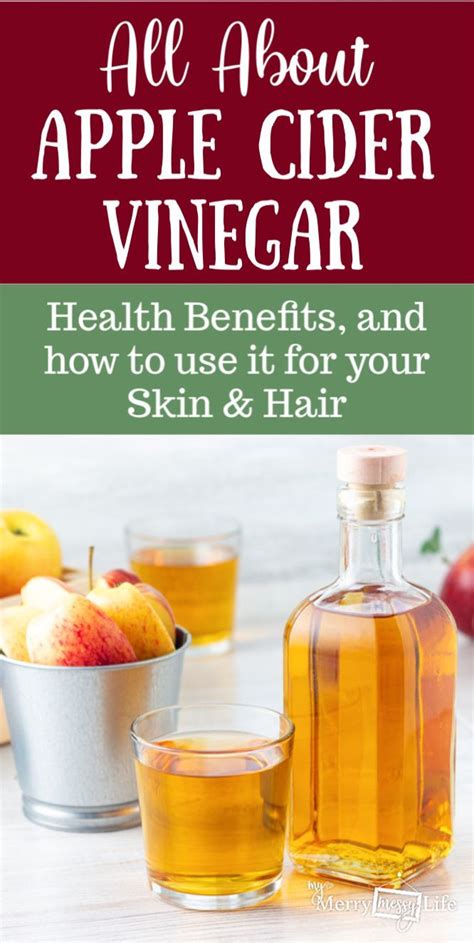 While apple cider vinegar's pungent taste can take a while to acquire a palate for, it can easily be incorporated into your daily health routine. Apple Cider Vinegar Health Benefits and Uses - My Merry ...