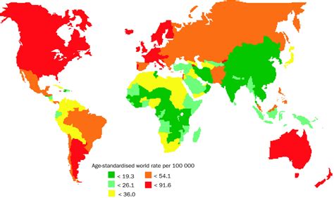 Global Cancer Statistics In The Year 2000 The Lancet Oncology