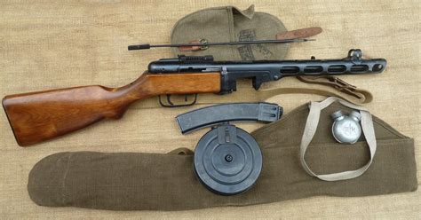 Soviet Submachine Gun Ppsh 41 Relicsww2
