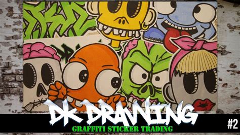 Graffiti Sticker Update 2 By Dkdrawing Youtube