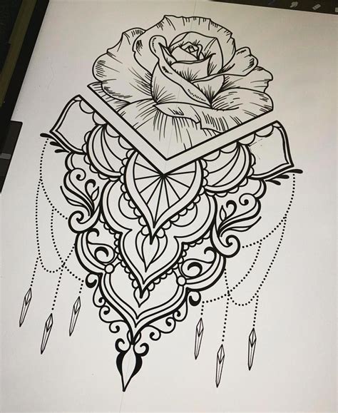 Rosen tattoos mandala tattoo kleber party tattoos km187 bei amazon.de | günstiger preis.awesome rose mandala tattoo © tattoo artist nikki ouimette. mandala arm tattoo #Mandalatattoo - #mandala # ...