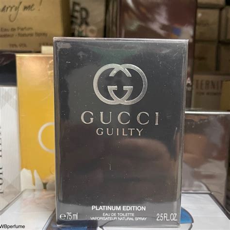 น้ำหอมแท้100 Gucci Guilty Platinum Edition Edt 75ml Shopee Thailand