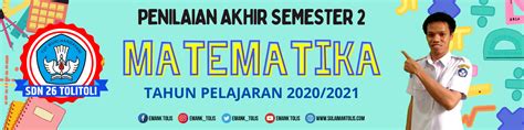 Atau mungkin tengah mencari contoh soal untuk mata salah satu mata pelajaran yang terpenting di sekolah adalah matematika. Latihan Soal PAS Matematika Kelas 6 Semester 2 Tahun 2021 ...