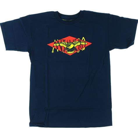 New Anti Hero Skateboards Power Bilt Navy Large T Shirt Now In Stock