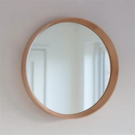 Oak Round Mirror Mirrors Furniture Willow Lifestyle