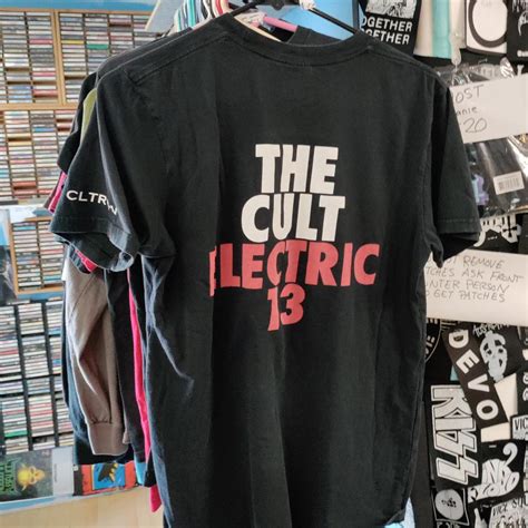 The Cult Electric 13 Tshirt Small Medium Depop