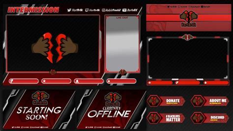 Carlasonio I Will Design Animated Twitch Overlay Pack And Logo For