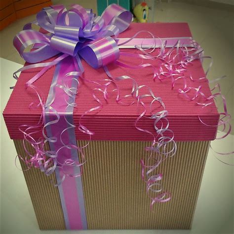 Caja Rosa Para Regalo Arreglada Para Dama Cajas De Regalo Hacer