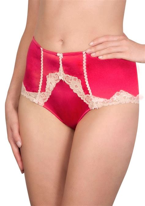 Pomegranate High Waisted Brief From The Collection La Précieuse By Rosy