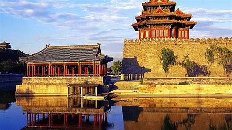 Verbotene Stadt China Peking Palastmuseum Palast Asien Peking Hd
