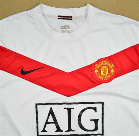 2009 10 Manchester United Longsleeve Shirt Xl Football Soccer