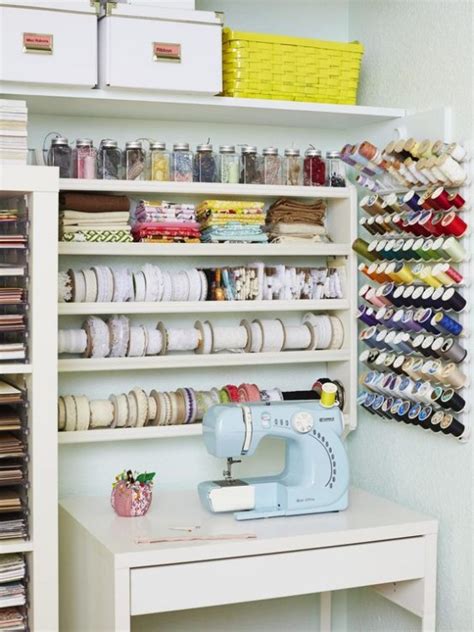 Being creative doesn't necessarily mean you're also organized. 70 Ideas To Organize Your Craft Room In The Best Way ...
