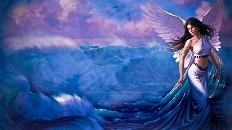 Save image, right click, select set as background. Fantasy Hintergrund Engel - hintergrund