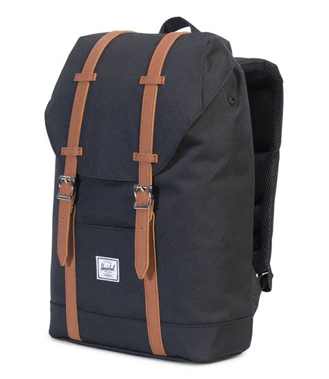 Herschel Supply Co Laptop Backpack Retreat Mid Volume 13 Inch Black
