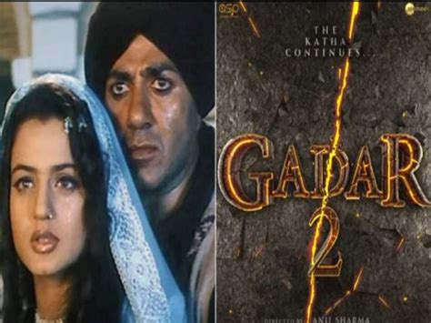 gadar 2 motion poster sunny deol and ameesha patel reunite after 20 years to as tara singh and