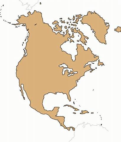 America North Map Blank Printable Outline Maps