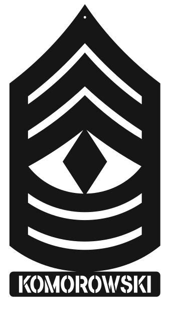 SG Rank Insignia Army